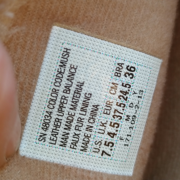 Skechers +3 nude suede leather slouch hidden wedge boots women's 7.5 - Picture 10 of 10